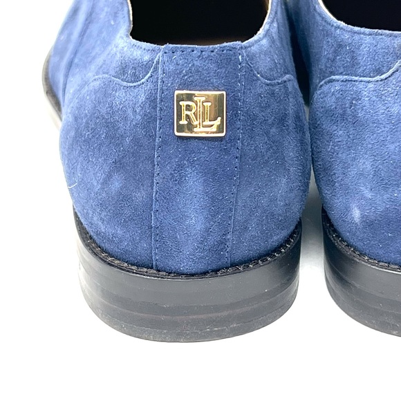 Lauren by Ralph Lauren Maryna Suede Closed Toe Oxfords - Picture 5 of 7